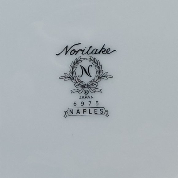 Bread Plate Noritake "Naples"Discontinued Pattern 6975 Fine China 6.5" - Picture 4 of 6
